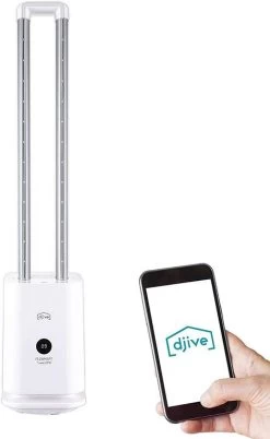 [TEDI] Djive Flowmate Tower One - Bladeless Turmventilator Mit Alexa- & App Steuerung Und HEPA Filter Für 100€ [OFFLINE]