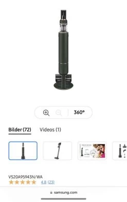 Samsung Bespoke Jet Complete Extra (Corporate Benefits, Cashback)