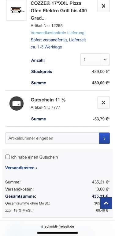 COZZE 17“ XXL Pizzaofen Elektro Bis 400 Grad Thermostat (alternativ 13“ Für 292,81€) – Bild 7