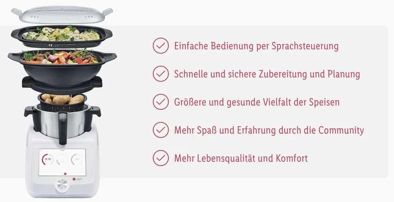 SILVERCREST Monsieur Cuisine Smart SKMS 1200 A1 Küchenmaschine Für 449€ Statt 499€ (Online U. Filialen) – Bild 6