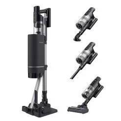 Proscenic DustZero S3 Akkustaubsauger Mit Absaugstation (3l Kapazität) | Max. 30.000Pa | 450W | Max. 60 Min. Akku | Inkl. Diverse Aufsätze