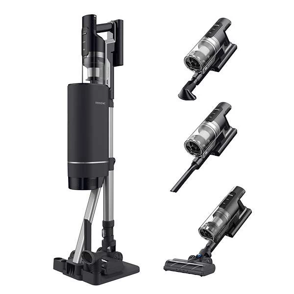 Proscenic DustZero S3 Akkustaubsauger Mit Absaugstation (3l Kapazität) | Max. 30.000Pa | 450W | Max. 60 Min. Akku | Inkl. Diverse Aufsätze