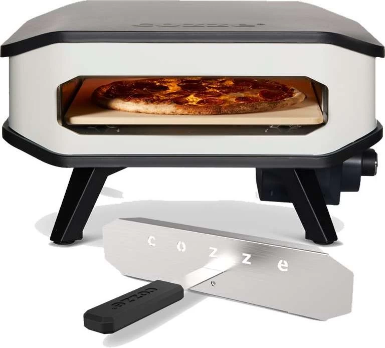 Cozze 13" Elektro-Pizzaofen Mit Pizzastein Und Frontabdeckung 230V/2200W (Bestpreis)