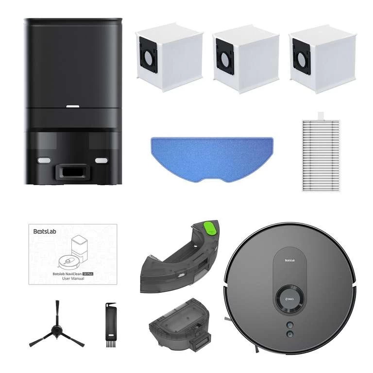 Botslab By 360 S8 Plus Roboter Saugroboter Staubsauger Mit Wischfunktion – Bild 2