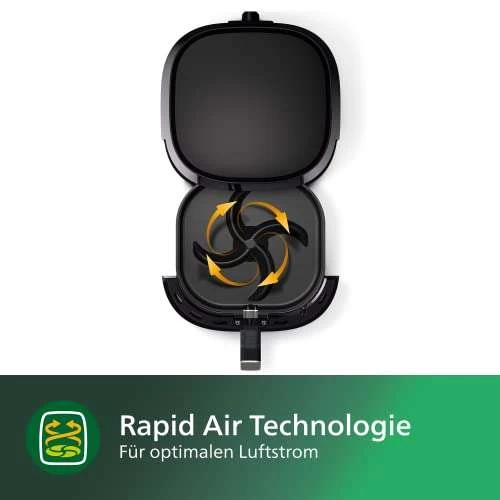 Philips Airfryer 5000 Serie XL, 6.2L (1.2Kg), 14-in-1 Airfryer, Wifi Verbunden, 90% Weniger Fett Mit Rapid Air Technologie, Rezepte-App – Bild 4