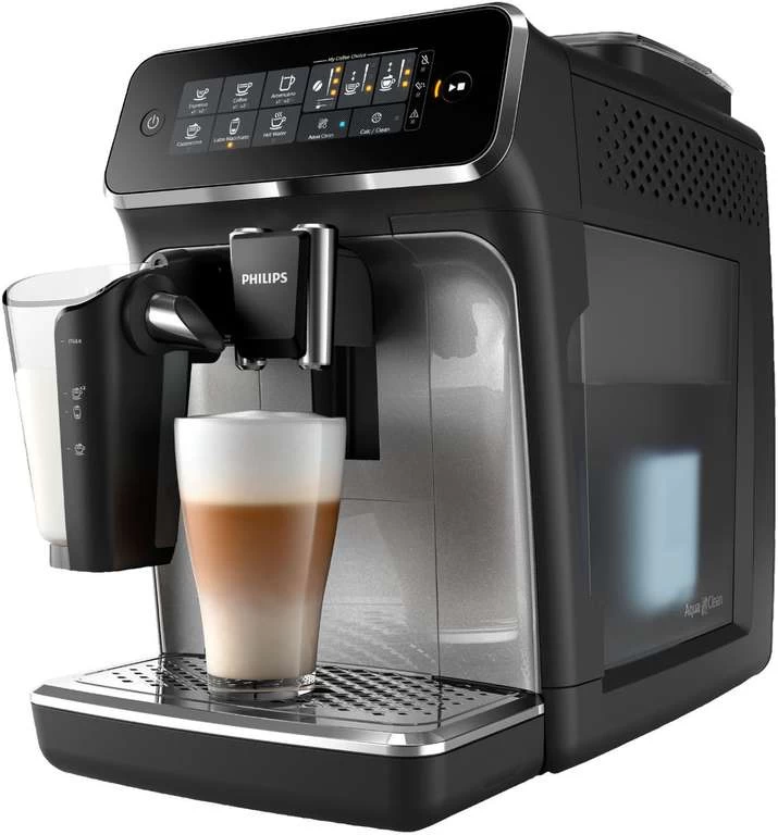 Philips Series 3200 Kaffeevollautomat EP3246/70 (5 Kaffeespezialitäten, LatteGo Milchsystem, 1,8l Wassertank, 275g Bohnenbehälter) – Bild 2