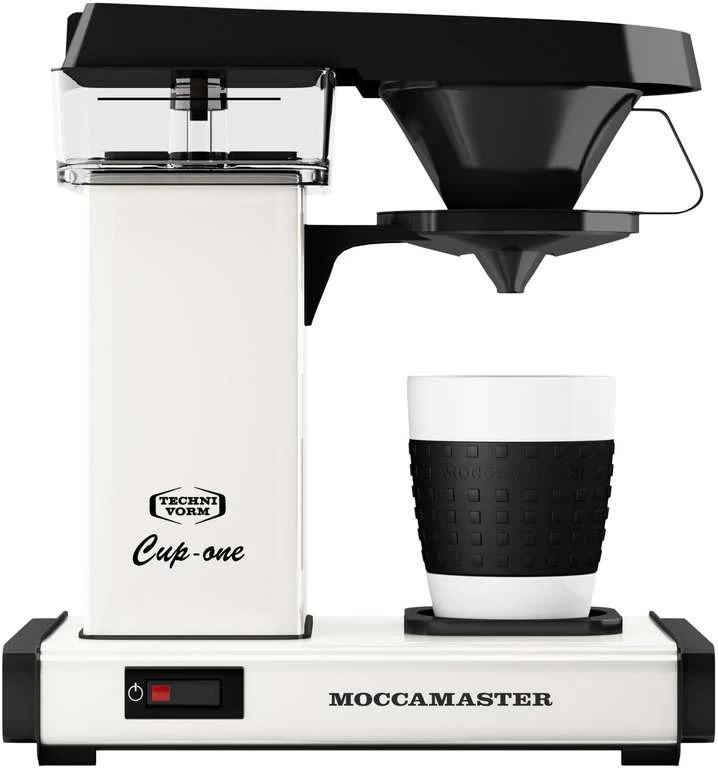 Technivorm Moccamaster Cup One Filterkaffeemaschine Kaffeemaschine Orange, Off-White, Schwarz - Neue Innovation In Der Serie Der Moccamaster