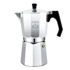 [Prime] Cecotec Mokclassic 300 Italienische Kaffeekanne Glänzend Aluminium