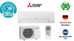 Mitsubishi Split Klimaanlaget 3,5 KW MSZ-HR35VF-MUZ-HR35VF R32 3.5 KW