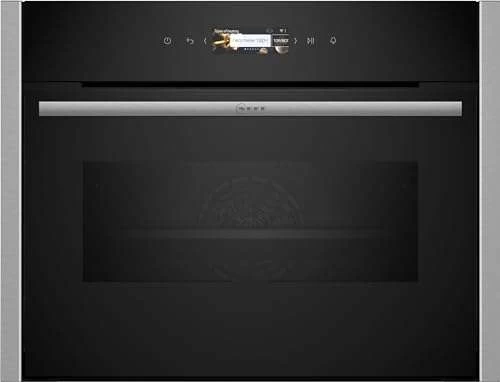 Neff C24MR21N0, N70 Compact-Einbaubackofen Mit Integrierter Mikrowelle, Full Touch Grafikdisplay, Soft Opening Und Soft Close @Amazon