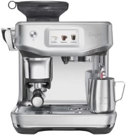 Sage Barista Touch Impress SES881BSS4FEU1 - Siebträger Kaffeemaschine (Grau, Edelstahl)