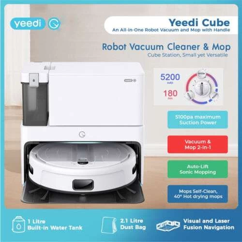 Yeedi Cube By Ecovacs Multifunktionaler Saugroboter