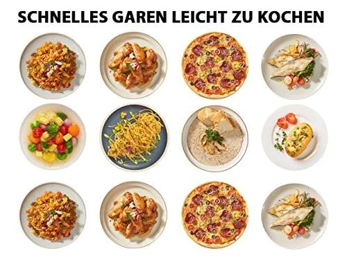 Toshiba MW2-MG20PF(BK)/GE Mikrowellenherd 800 W Mit Knuspriger Grill- & Kombigarfunktion, 5 Leistungsstufen, 1000 W Grillleistung (Mp) – Bild 5