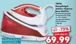 Tefal Express Essential SV6111 Dampfbügelstation Für 69,99€ Im Kaufland Ab 26.10.23