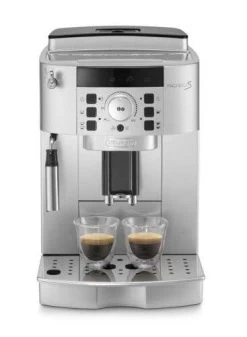 DE'LONGHI Kaffeevollautomat MAGNIFICA S ECAM 22.110.SB Kegelmahlwerk Silber (neuwertig)