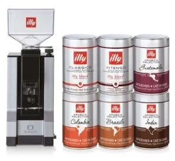Kaffeemühle Eureka Mignon Silenzio Illy Kaffeebohnen Mit CB