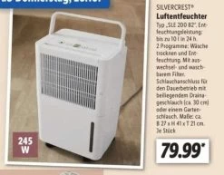 Luftentfeuchter 10l/24h - Lidl (offline)