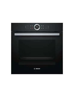 [Prime] Bosch HBG675BB1 Serie 8 Einbau-Backofen Pyrolyse Selbstreinigung, AutoPilot, 4D Heißluft Schnellaufheizung [Energieklasse A+]