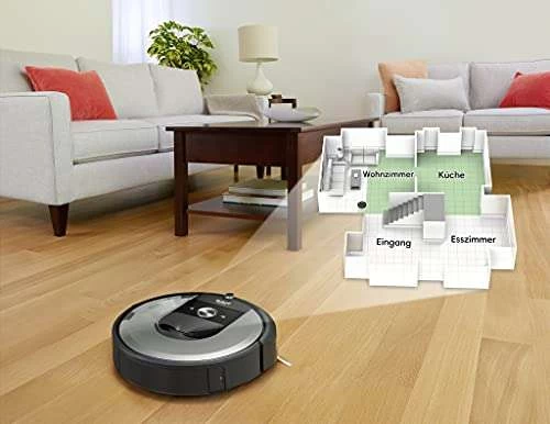 IRobot Roomba I7 (i7156) App-steuerbarer Saugroboter Light Silver – Bild 4