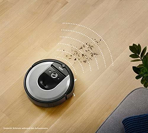 IRobot Roomba I7 (i7156) App-steuerbarer Saugroboter Light Silver – Bild 8