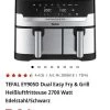 Airfryer 149€ - TEFAL EY905D Dual Easy Fry & Grill - Bunte Black Deals