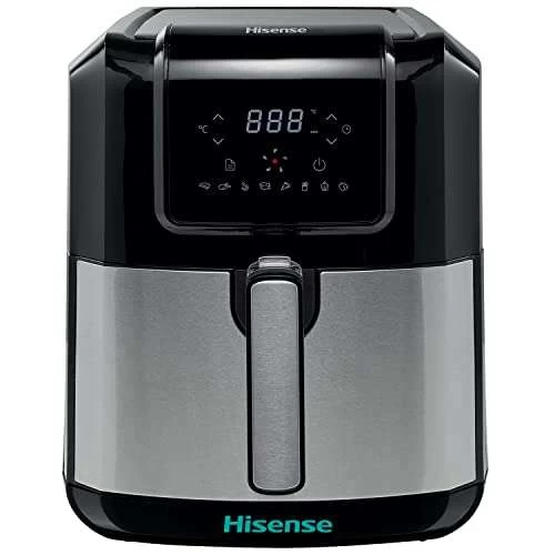 Hisense Luftfritteuse H06AFBS1S3, 1700 W, Fassungsvermögen 6,3 L, Schwarz