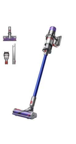 Dyson V11 Motorhead Kabelloser Staubsauger Nickel/Blau Neuwertig (generalüberholt)