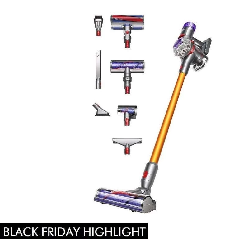 Dyson V8 Absolute Neuware Silber/Gelb Black Friday Highlight