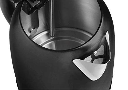 CONCEPT Hausgeräte RK3245 Edelstahl Wasserkocher In Schwarz, 1,7 L, 2200 W – Bild 4