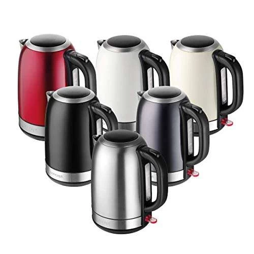 CONCEPT Hausgeräte RK3245 Edelstahl Wasserkocher In Schwarz, 1,7 L, 2200 W – Bild 6