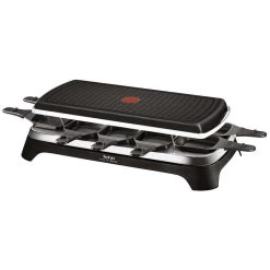Tefal RE4588 Raclette Grill Raclettegrill 10 Pfännchen Personen Grill Tischgrill