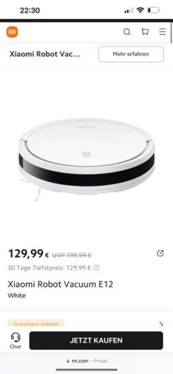 Xiaomi Saug-/Wischroboter E12