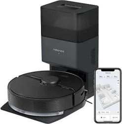 Roborock Q7 Max+ Saugroboter Roboter Mit Auto-Empty Dock & Mop 4200Pa Schwarz - Gebraucht