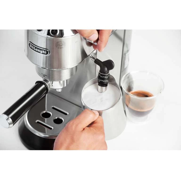 DELONGHI Dedica Style ECKG 6821.M Barista Bundle Espressomaschine Silber – Bild 6