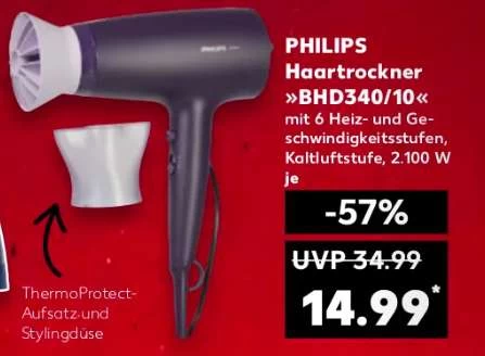 (Kaufland) Haushaltshardware-Sammeldeal, Z.B. Philips Dampfbügeleisen DST1030/20 – Bild 3