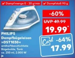 (Kaufland) Haushaltshardware-Sammeldeal, Z.B. Philips Dampfbügeleisen DST1030/20
