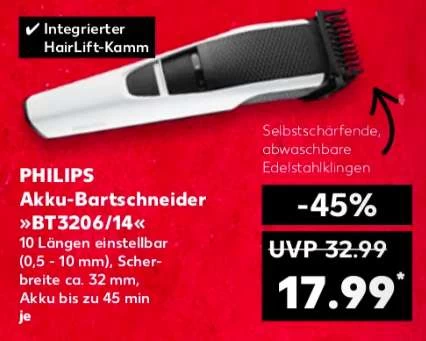 (Kaufland) Haushaltshardware-Sammeldeal, Z.B. Philips Dampfbügeleisen DST1030/20 – Bild 7