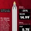 [Kaufland] CO2-Kaufzylinder Für Sodastream / Wassersprudler