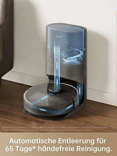 Dreame D10s Plus Staubsauger- Und Wischroboter Mit DualBoost 1.0 Auto-Entleerung, KI-Aktion, LDS-Navigation, 5.000Pa Saugkraft – Bild 2