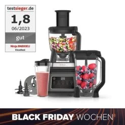 Ninja 3-in-1-Küchenmaschine Mit Auto-iQ BN800EU