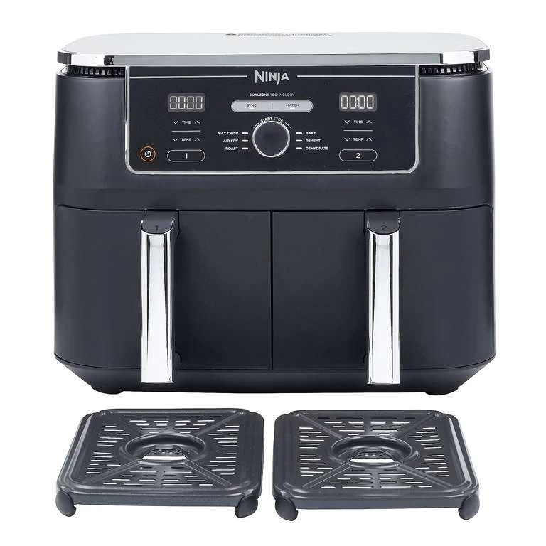NINJA Heißluftfritteuse 9,5L MAX Dual Zone AF400EU (Neukundenrabatt Möglich)