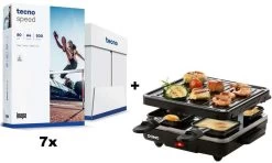 [Viking] 35x TECNO SPEED Kopierpapier / 3,02€ Pro 500 Blatt + Raclette Grill