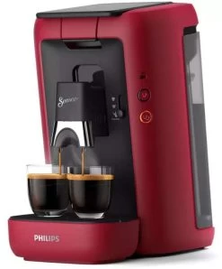 [wieder Verfügbar] Philips Senseo Maestro Kaffeepadmaschine Tiefrot CSA260/90