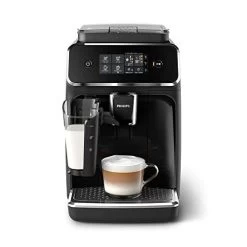 Philips Series 2200 EP2231/40 Kaffeevollautomat LatteGo Milchsystem 3 Kaffeespezialitäten Touchdisplay Schwarz