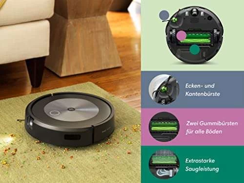 Black Friday Amazon Prime IRobot Roomba J7 (j7156) Staubsaugerroboter – Bild 5