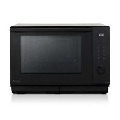 Panasonic NN-DS59 4-in-1 Kombi Dampfbackofen (Mikrowelle, Dampf, Ober-/Unterhitze Und Grill, 27 Liter), Schwarz-edelstahl