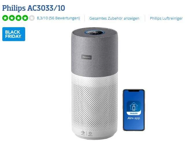 Philips Luftreiniger 3000I AC3033/10