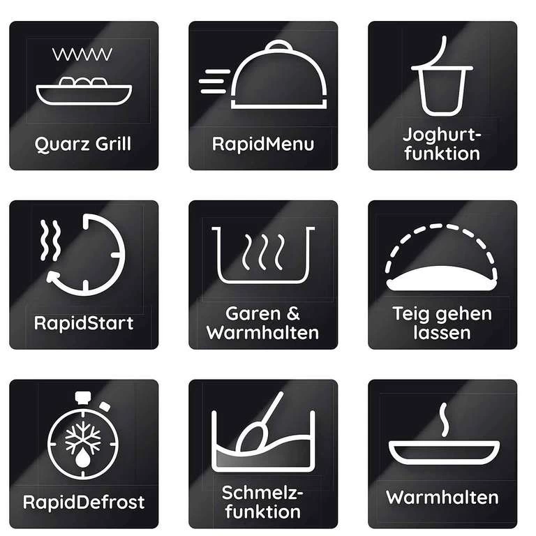 Bauknecht MW 253 SM Mikrowelle Mit Grillfunktion – Bild 3