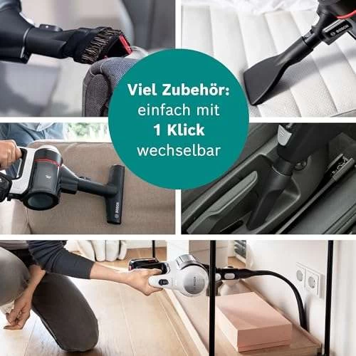 Bosch Akku-Staubsauger Unlimited 7 BSS711W – Bild 6