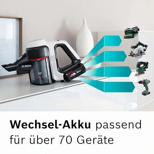 Bosch Akku-Staubsauger Unlimited 7 BSS711W – Bild 7